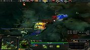 老党DOTA2第一视角 酒仙中路压制圣堂