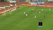 中甲-17赛季-一方压制对手 汪晋贤禁区内射门偏出立柱-花絮