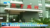 湖北新闻-20120411-武汉兰丁高科光谷生物城生产基地投产