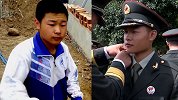 工地收到通知书的搬砖男孩毕业了：从青年学子成长为一名军官