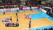 CBA-1415赛季-常规赛-第15轮-哈德森拿球送内线韩德君单手劈扣得分(北京vs辽宁)-花絮