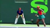 WTA-14年-迈阿密网球赛：小威击败莎娃 直落两盘进决赛-新闻