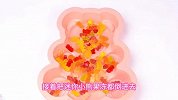 大果冻VS小果冻，小熊果冻太好吃了！用模具变的更大