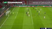 第6分钟法兰克福球员尤尼斯进球 勒沃库森0-1法兰克福