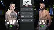UFC on ESPN25期：图尔曼VS布鲁诺-席尔瓦