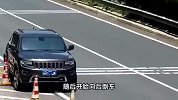 错过高速路口，男子竟直接倒车！男子：“我媳妇说‘倒一倒’”