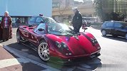 街拍帕加尼Zonda S超级跑车
