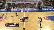 CBA-1415赛季-常规赛-第10轮-哈德森弧顶急停跳投三分命中（辽宁vs东莞）-花絮