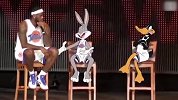 詹姆斯和兔八哥一起采访搞冠军 参演《空中大灌篮2》詹姆斯你准备好了吗