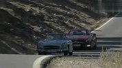 小两口的浪漫约会 2013款奔驰SL500和300SL