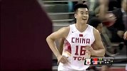 中国男篮-15年-中美男篮对抗赛G1：五佳球 周琦获赞杜兰特附体-专题