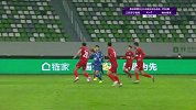 黄紫昌禁区内强势突破送助攻 张诚后点轻松推射破门