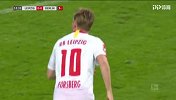 2018/2019德甲联赛第27轮上半场集锦：RB莱比锡2-0柏林赫塔