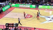 CBA-1617赛季-全明星赛-正赛-弗雷戴特快攻秀罕见劈扣 刘晓宇替补席露甜美微笑-花絮