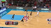 CBA-1516赛季-常规赛-第5轮-山东队比斯利追身三分命中-花絮