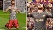 剧透？FIFA20看豪门新赛季球衣：国米复古 巴萨黑金配色