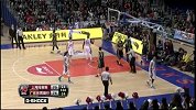 CBA-1314赛季-常规赛-第26轮-杜比突破上篮造成犯规打成2+1-花絮