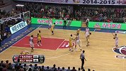 CBA-1415赛季-常规赛-第19轮-丹尼尔斯吊篮下 易建联接球转身暴扣（广东vs广厦）-花絮