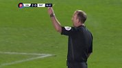 第57分钟索利赫尔球员瑞安-布特黄牌