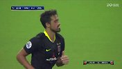 长泽和辉边路精准传中 毛里西奥头球轰门擦柱而出