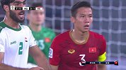伊拉克球员完成连续头球接力 穆哈纳德·阿里顺势抽射被后卫挡出