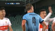 亚冠-16赛季-淘汰赛-1/8决赛-第2回合-悉尼FC2:2山东鲁能（方言）-精华