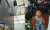 男童从商场一楼坠落至负一楼 商场人员：去捡球时掉落 无大碍