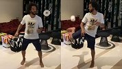 马塞洛颠卫生纸挑战！这球感也就梅西能比过吧？