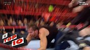 WWE-17年-RAW第1263期十佳镜头：全球冠军出席米兹TV以一敌三-专题