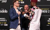 UFC260发布会对视：米欧奇VS纳干诺 再次角逐地表最强
