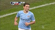 英超-1314赛季-联赛-第12轮-曼城反击纳瓦斯单刀破门-花絮