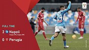 意杯-因西涅双响奥斯皮纳扑点 那不勒斯2-0佩鲁贾晋级8强