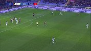 下半场补时第5分钟萨索洛球员贝拉尔迪射门 - 被扑