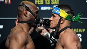 UFC258对视集锦：乌斯曼与伯恩斯明日打响同门对决