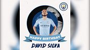 西班牙魔术师生日快乐！大卫-席尔瓦33岁生日曼城送祝福