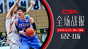 【全场战报】浙江122-116福建 吴前23分王哲林30+9