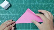可爱的迷你笔记本折纸，自己做的迷你小本子，手工折纸视频