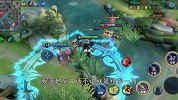 王者荣耀：吕布从天而降犹如天神，落地后一套将敌方三人带走