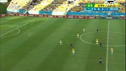 世界杯-14年-小组赛-C组-第3轮-日本队大久保嘉人漂亮的倒钩射门-花絮