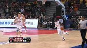 CBA-1415赛季-季后赛-1/4决赛-第3场-王仕鹏连续交叉运球跳投得分（广东vs东莞）-花絮