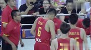 中国篮球-17年-中澳热身赛G2-全场欢呼 大侄子郭艾伦登场-花絮