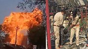 印度一制氧厂发生剧烈爆炸：伤及排队充氧民众，有人当场失去手脚