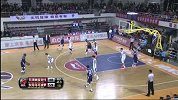 CBA-1415赛季-常规赛-第30轮-布朗弧顶超远距离的三分命中（天津vs东莞）-花絮