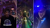 圣诞假期曼联双子星游乐园狂欢 林加德惊悚尖叫秒认怂