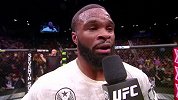 UFC-15年-UFC183赛后：伍德利获胜后擂台采访-专题