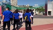 首钢男女篮走进北京消防总队 混血魔兽体验救火获掌声