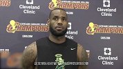 篮球-17年-詹姆斯避谈奥利尼克球风：只关心谁能拿下系列赛-专题