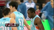 CBA-1314赛季-季后赛-总决赛-第5场-哈德森面对马布里干拔颜射3分命中-花絮