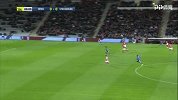 2018/2019法甲联赛第29轮上半场集锦：尼姆0-1斯特拉斯堡