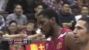 CBA-1415赛季-常规赛-第11轮-鲍勒斯接琼斯传球上篮命中2+1（佛山vs吉林）-花絮